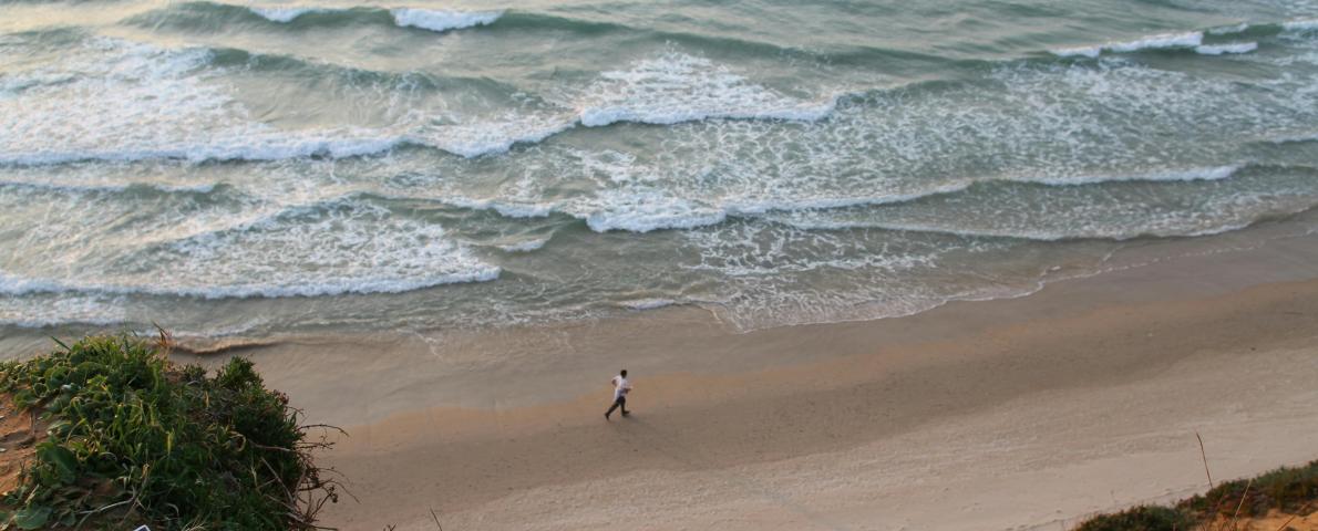 Alleine am Meer