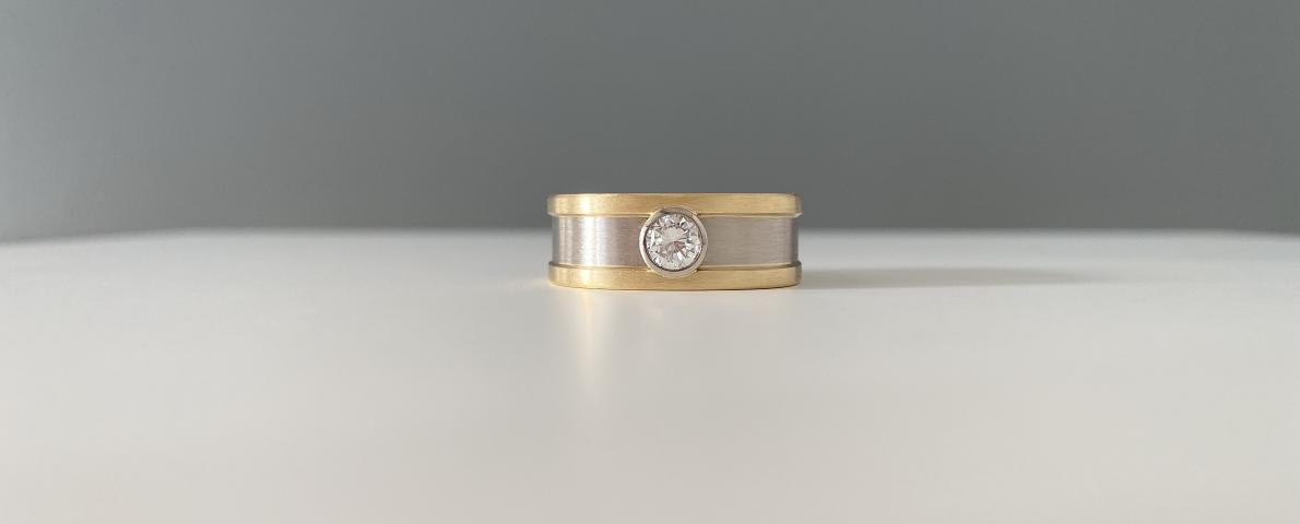 Ring Neugestaltung aus vorhandenen Ringen Ring umarbeiten lassen
