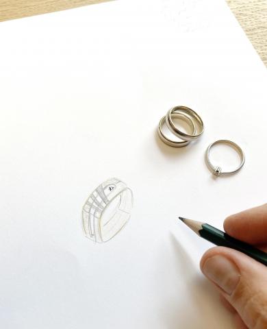 die Ideen Skizze Skizze mein Wunderschmuck