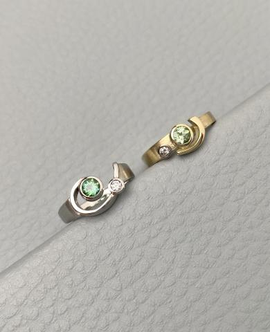 Ring für Mutter und Tochter Ring