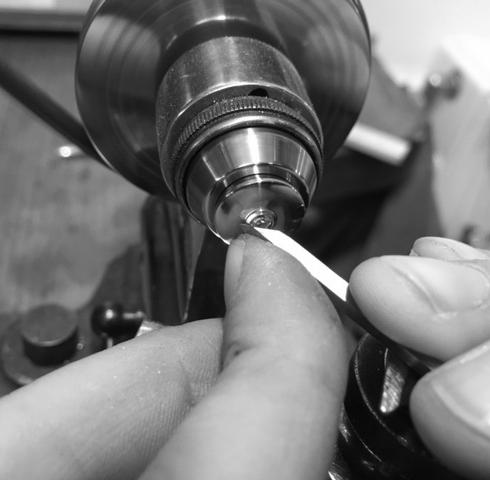 Diamanten eindrehen