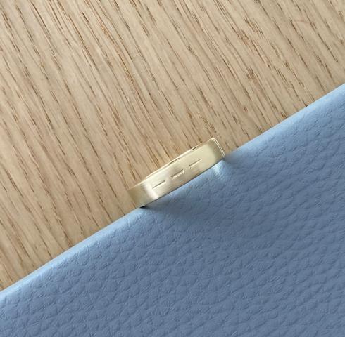 Eheringe mit kleiner Fahrradspur Ehering Witwer