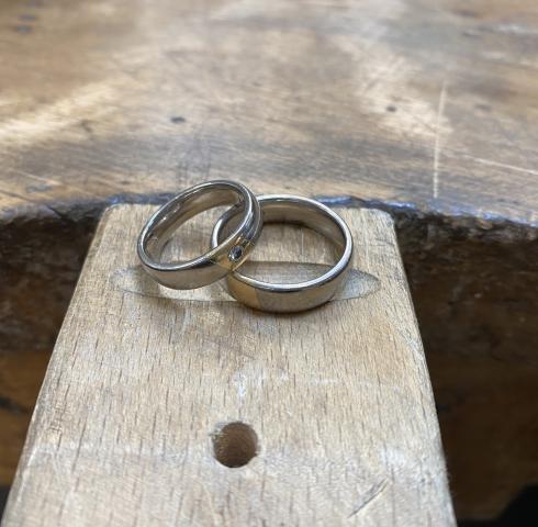 Trauringe vorher Trauringe vorher