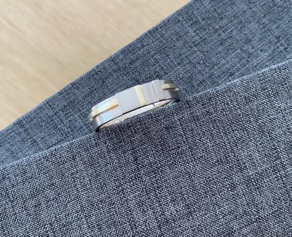 Ring für jeden Tag aus Eheringen Ehering aus zwei Eheringen