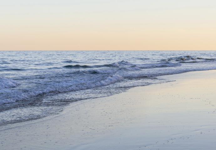 am Strand