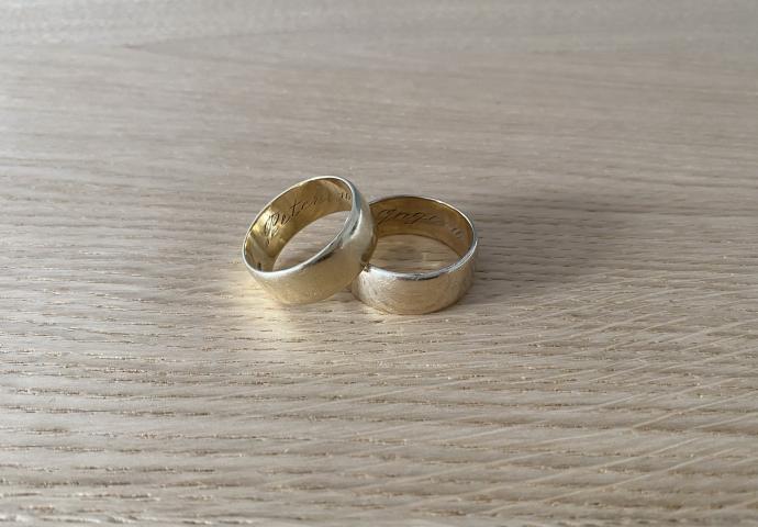 die Trauringe der Eltern Schmuck aus alten Trauringen der Eltern