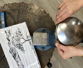 Eheringe als Bild oder Skulptur umarbeiten lassen